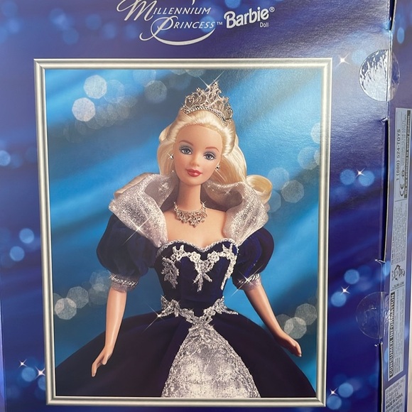 1999 Millennium Princess Barbie NIB Mint Condition - Picture 4 of 10
